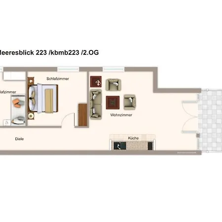 Meeresblick Meeresblick 223 Kuehlungsborn
